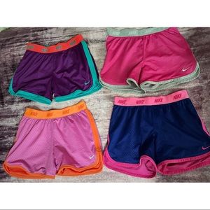 • Lot of 4 Nike Dri Fit Athletic Shorts •